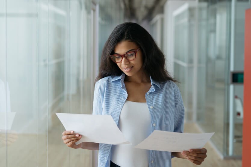 Making the transition to reading glasses